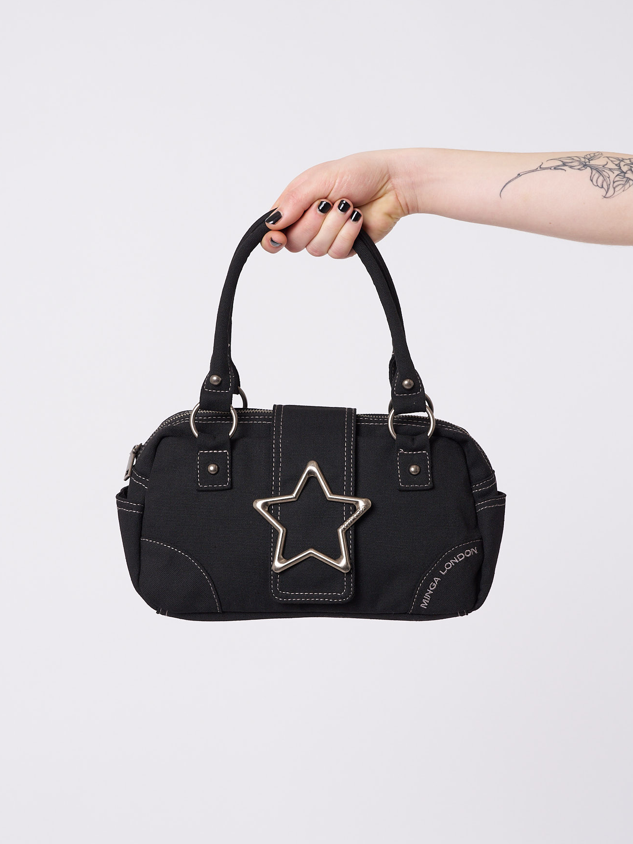Star Girl Black Y2k Handbag - Minga EU