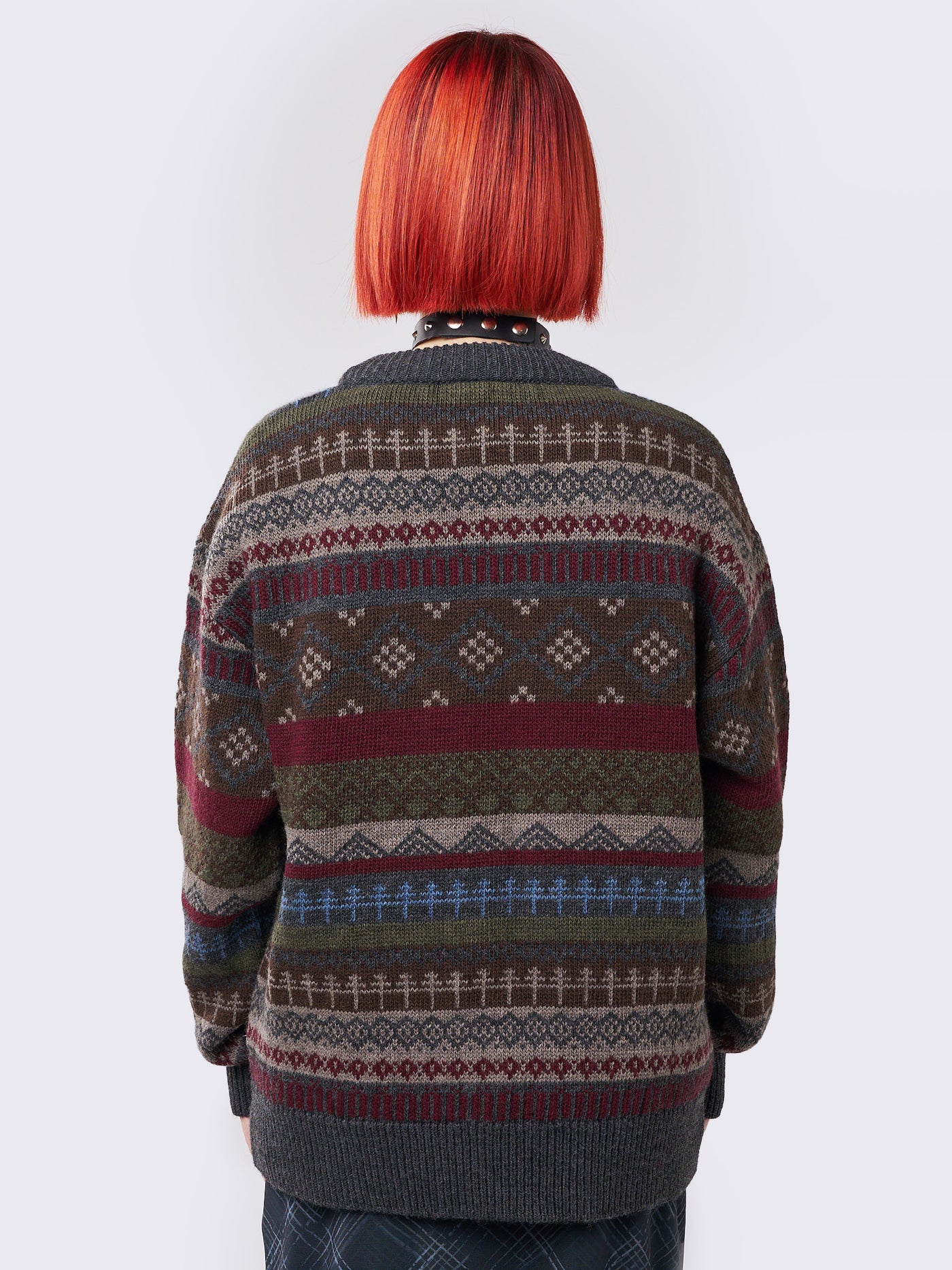 Ashton Jacquard Knit Sweater