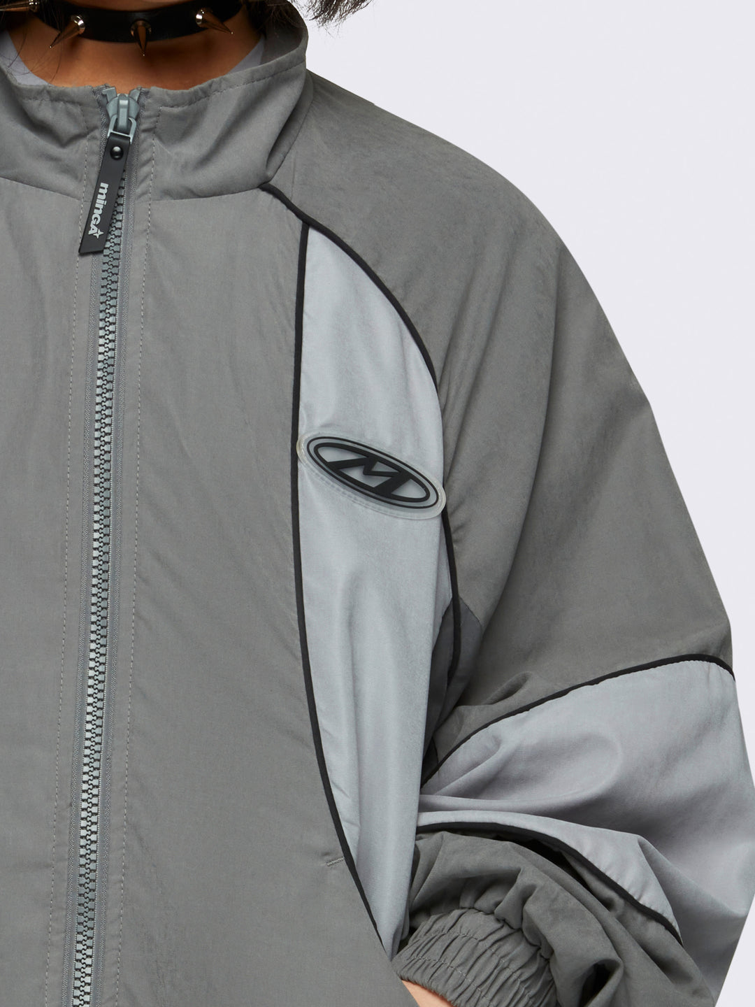 New Balance Gray Windbreaker Jacket, Women's M | eBay