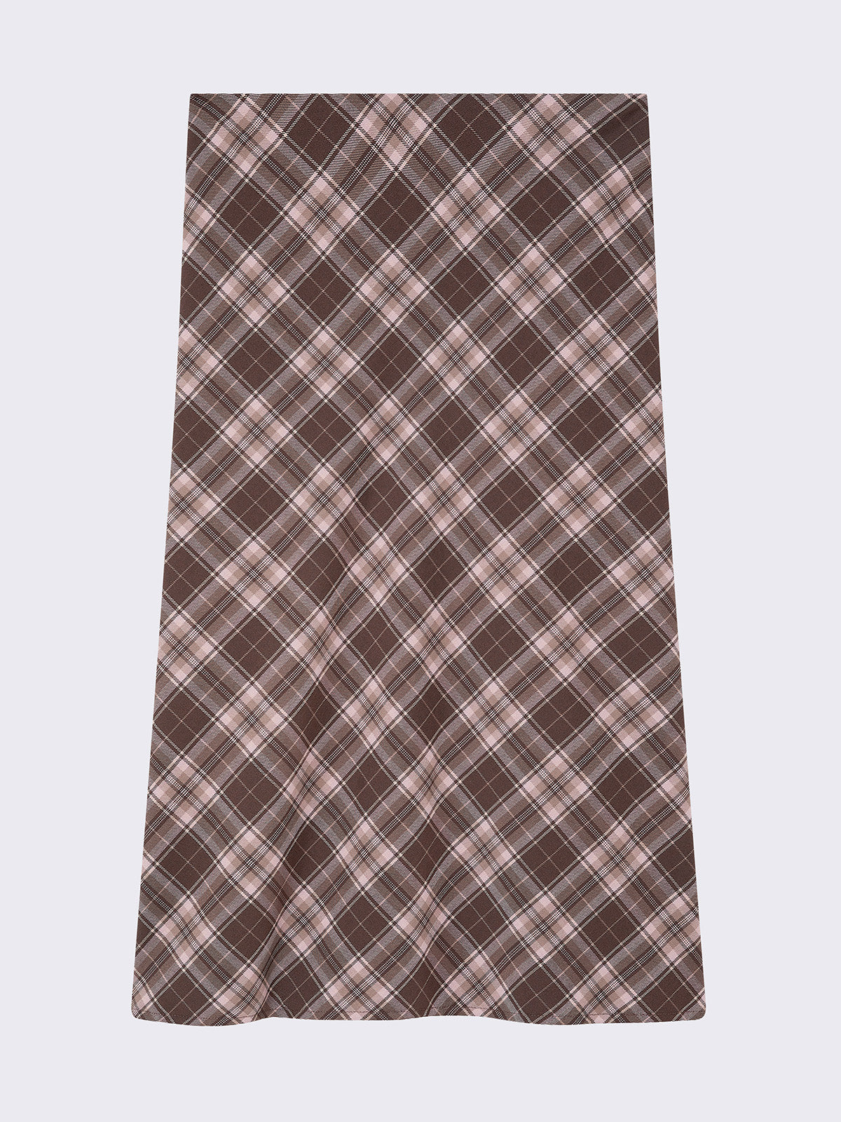 Edith Plaid Midi Skirt