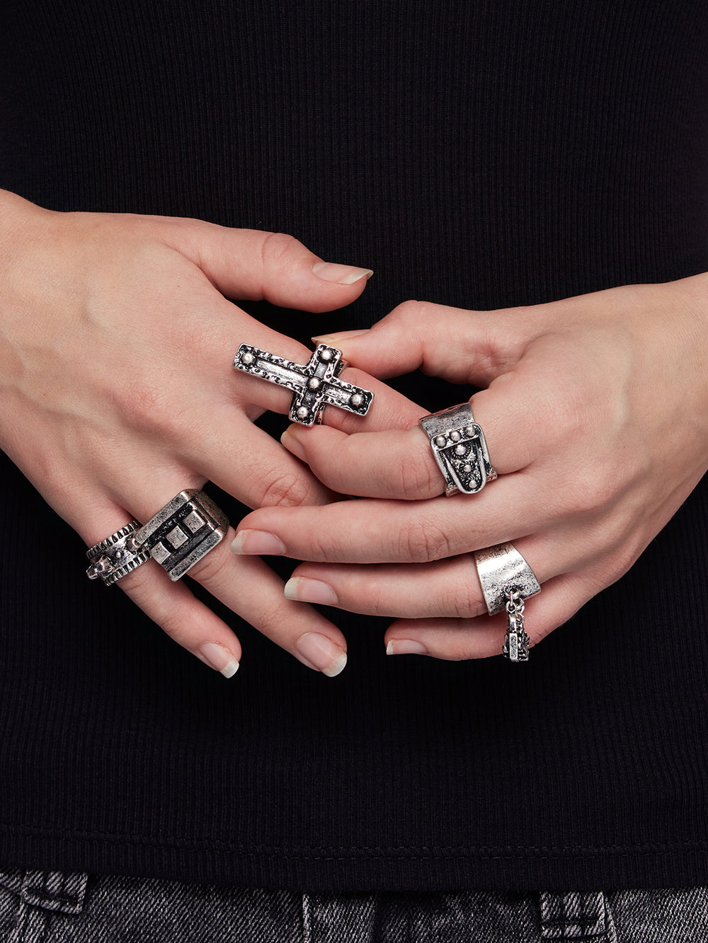 Grunge & Y2K Rings - Accessories Collection | Minga London Grunge & Y2K Rings - Accessories Collection | Minga London