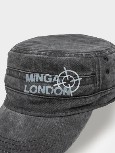 Minga Star Black Military Cap - Minga EU