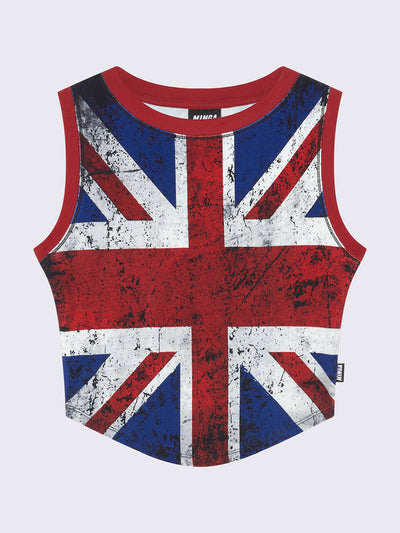 Union jack flag tank top