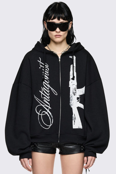 Sweatshirts & Zip-Up Hoodies - Grunge Y2K Clothing | Minga London