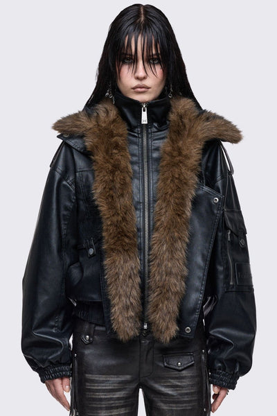 Faux Fur Jackets | Cozy & Furry Outerwear | Minga London – Minga