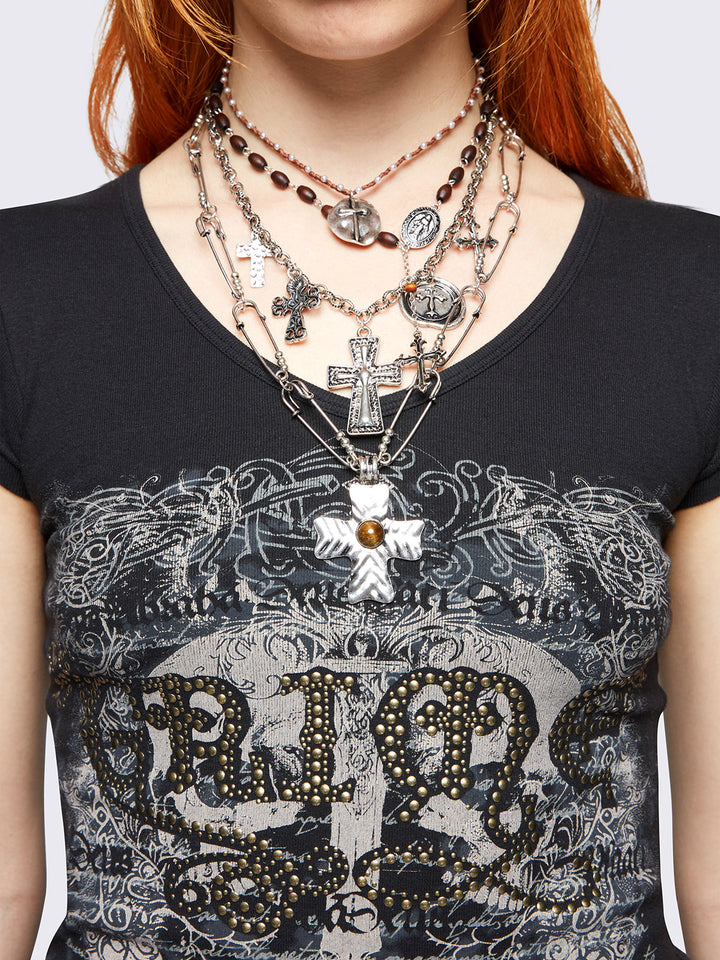 関送込*Minga London*Blessed Messネックレスセット blessed-mess-necklace-