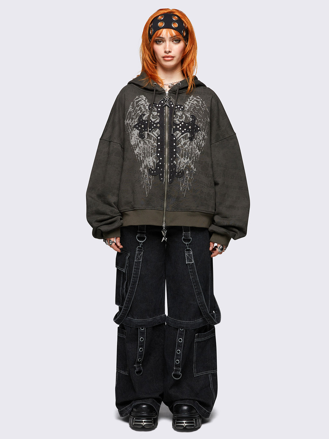トップス archive MIDAS crocodile zip up hoodies トップス archive MIDAS crocodile zip up hoodies トップス