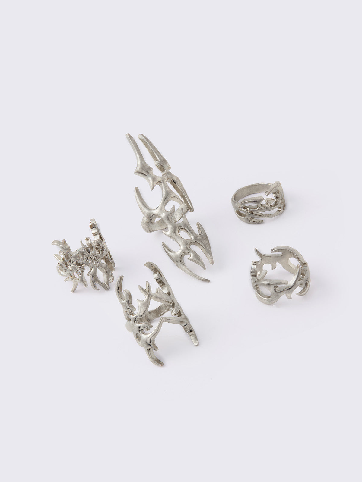 Iron Veins Ring Set