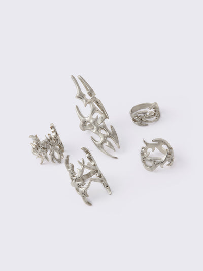 Iron Veins Ring Set
