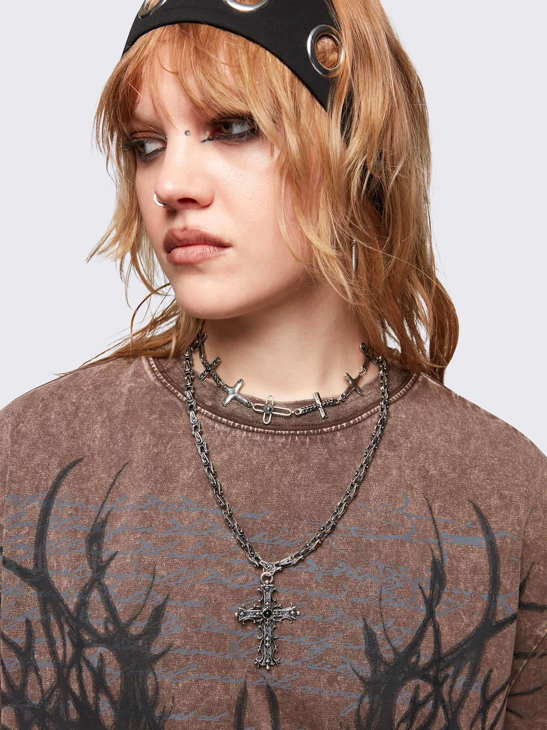 関税込 完売前に【MINGA LONDON】クロス ネックレス セット 十字架 クロス Minga London(ミンガロンドン) アクセサリー