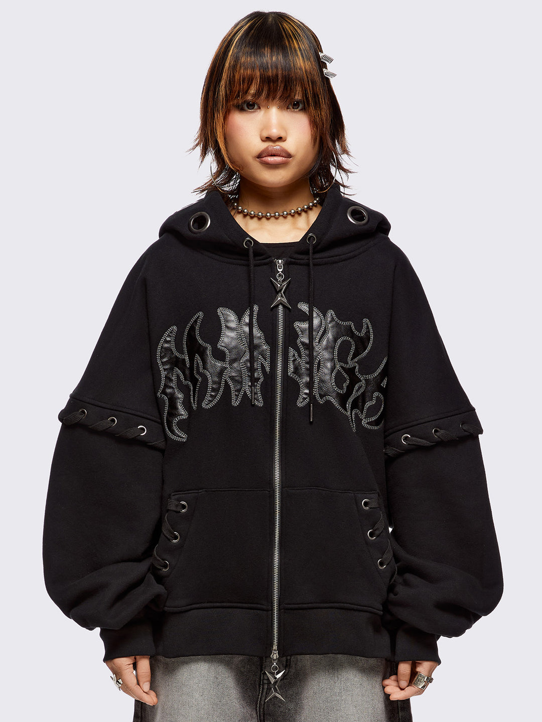 トップス civarize double zip middle long hoodie ESSENTIAL BOXY DOUBLE ZIP - VINTAGE BLACK – DRMERS CLUB