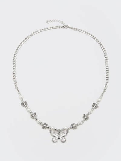 Mythical Butterfly Pearl Necklace - Minga EU