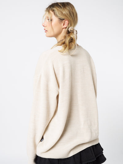 Spoiled Sheep Graphic Knitted Sweater - Minga EU