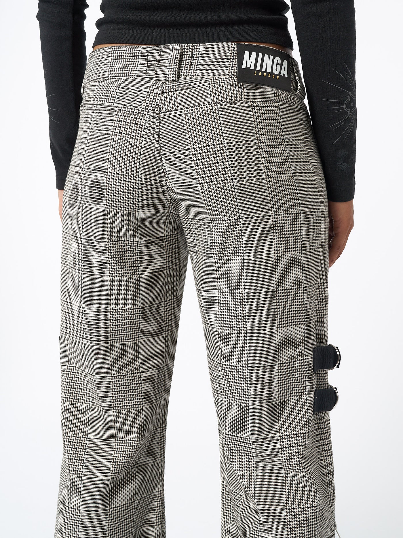 Plaid Rave Zip Pants - Minga EU